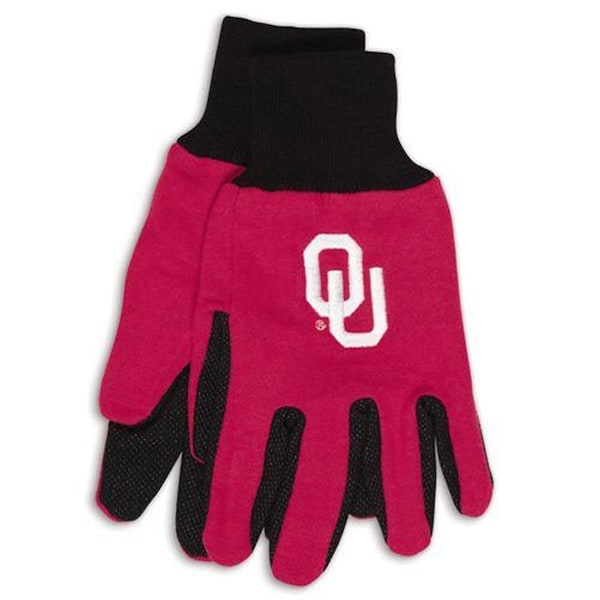 Mcarthur Towels & Sports Oklahoma Sooners Two Tone Gloves - Adult 9960695970 - main